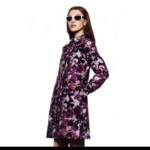 Thakoon for Target Abstract Floral Design Trench Coat